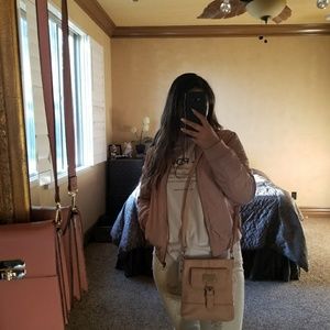 Pink crossbody bag !